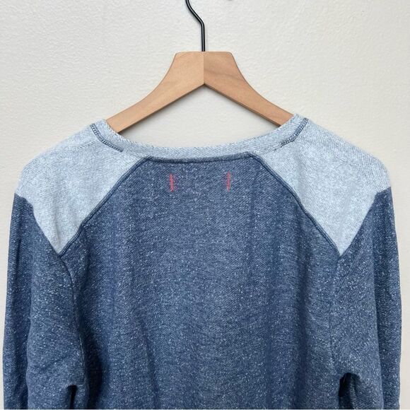 Tommy Bahama Men’s Crewneck Sweater Pullover Soft Heather Blue Navy Size Large - Picture 6 of 12